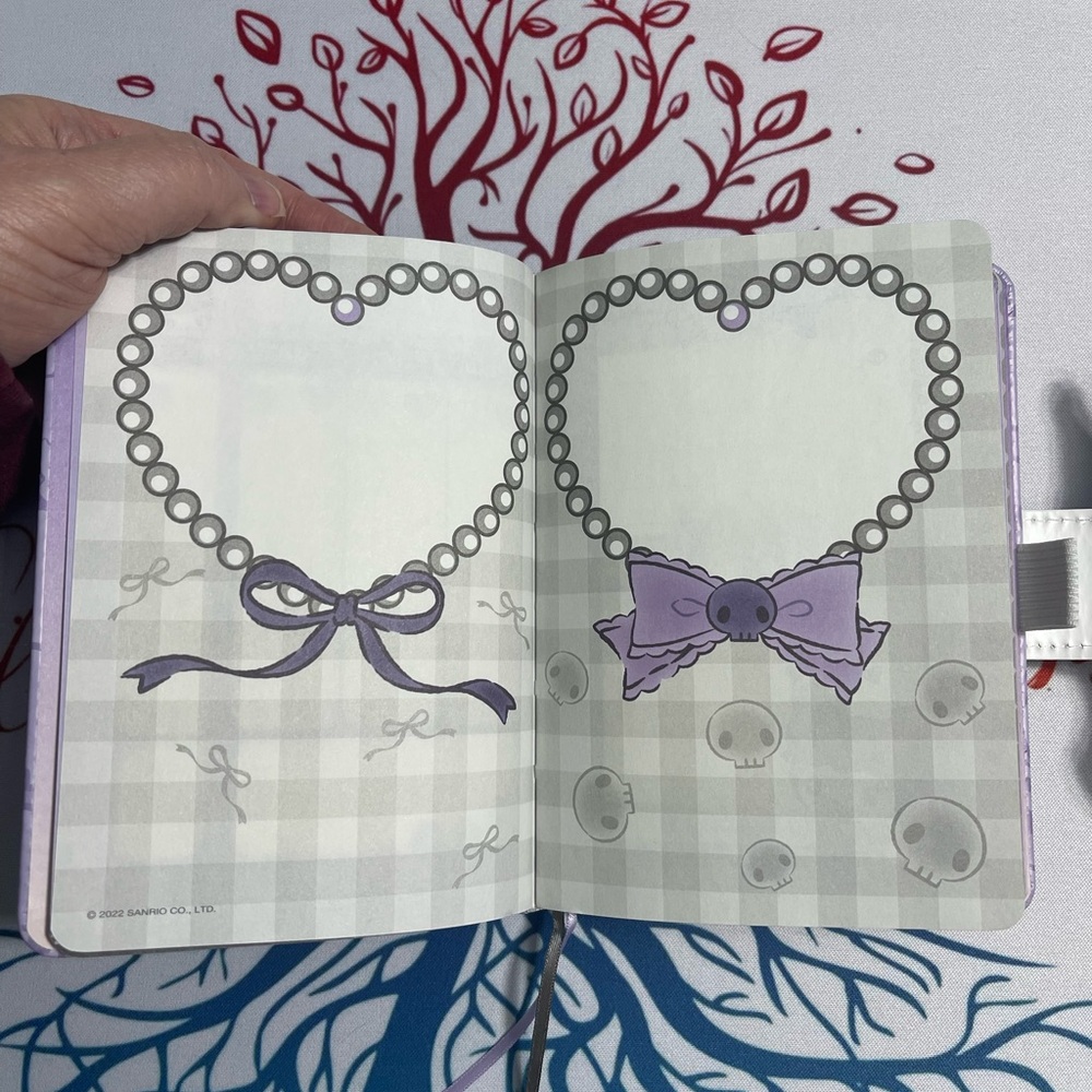 Sanrio Lolita Kuromi A6 Planner - Purple and Black - Picture 4 of 8